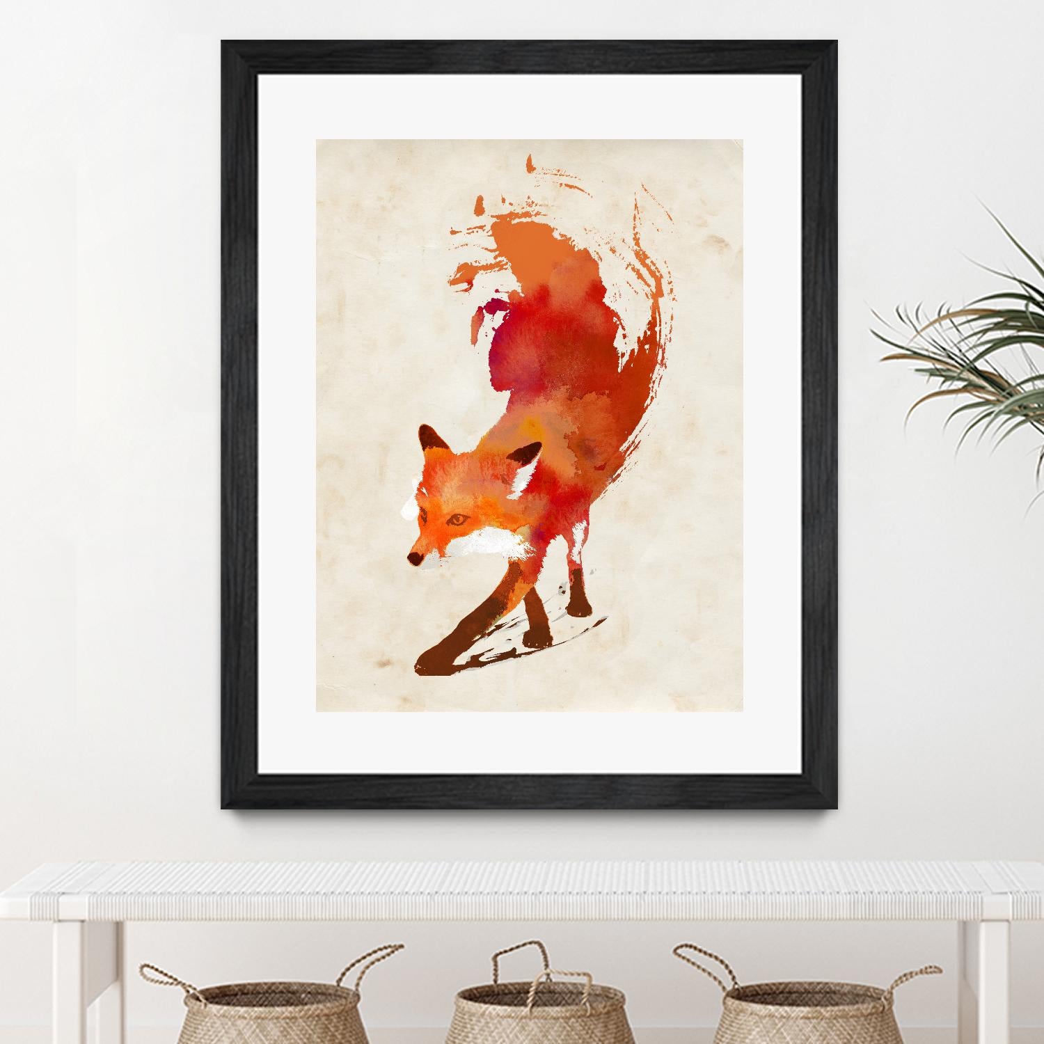 Vulpes Vulpes by Robert Farkas on GIANT ART - beige animals