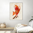 Vulpes Vulpes by Robert Farkas on GIANT ART - beige animals