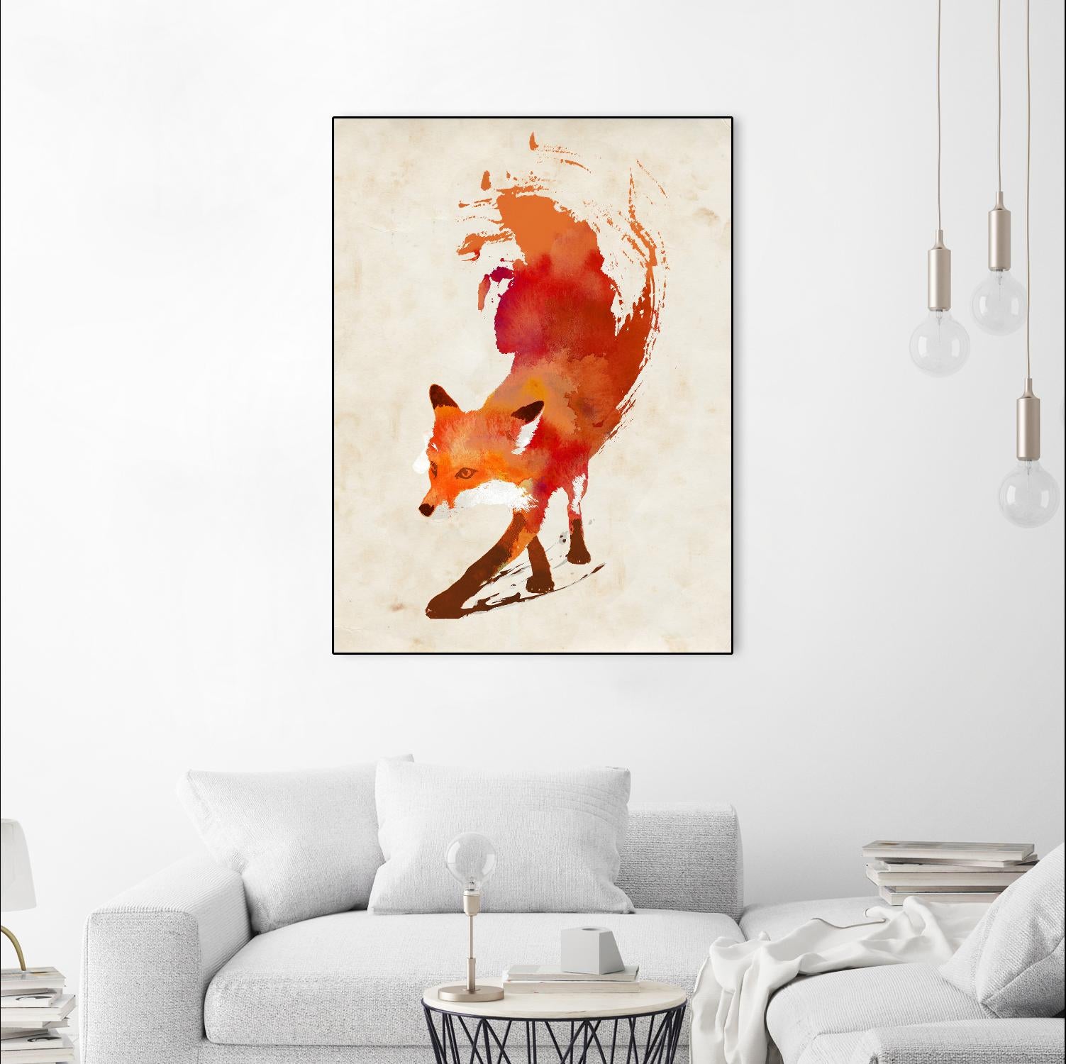 Vulpes Vulpes by Robert Farkas on GIANT ART - beige animals