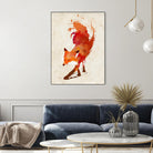 Vulpes Vulpes by Robert Farkas on GIANT ART - beige animals