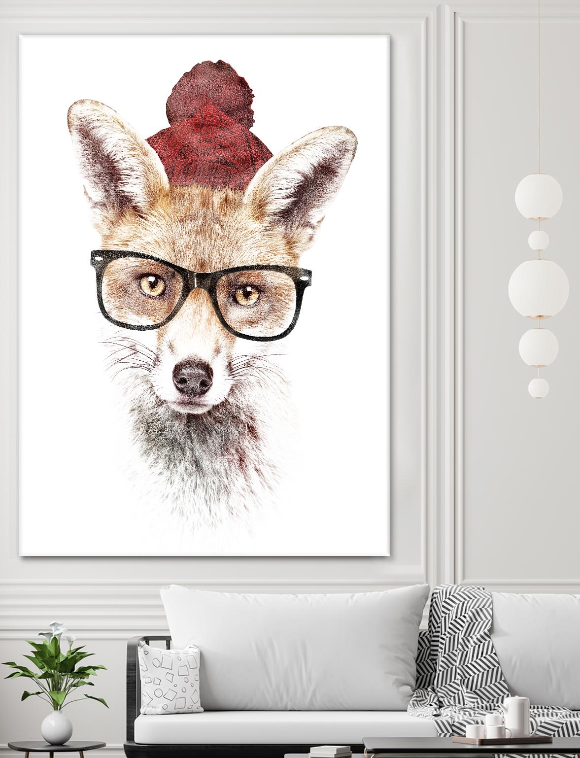 It's Pretty Cold Outside by Robert Farkas on GIANT ART - white animals