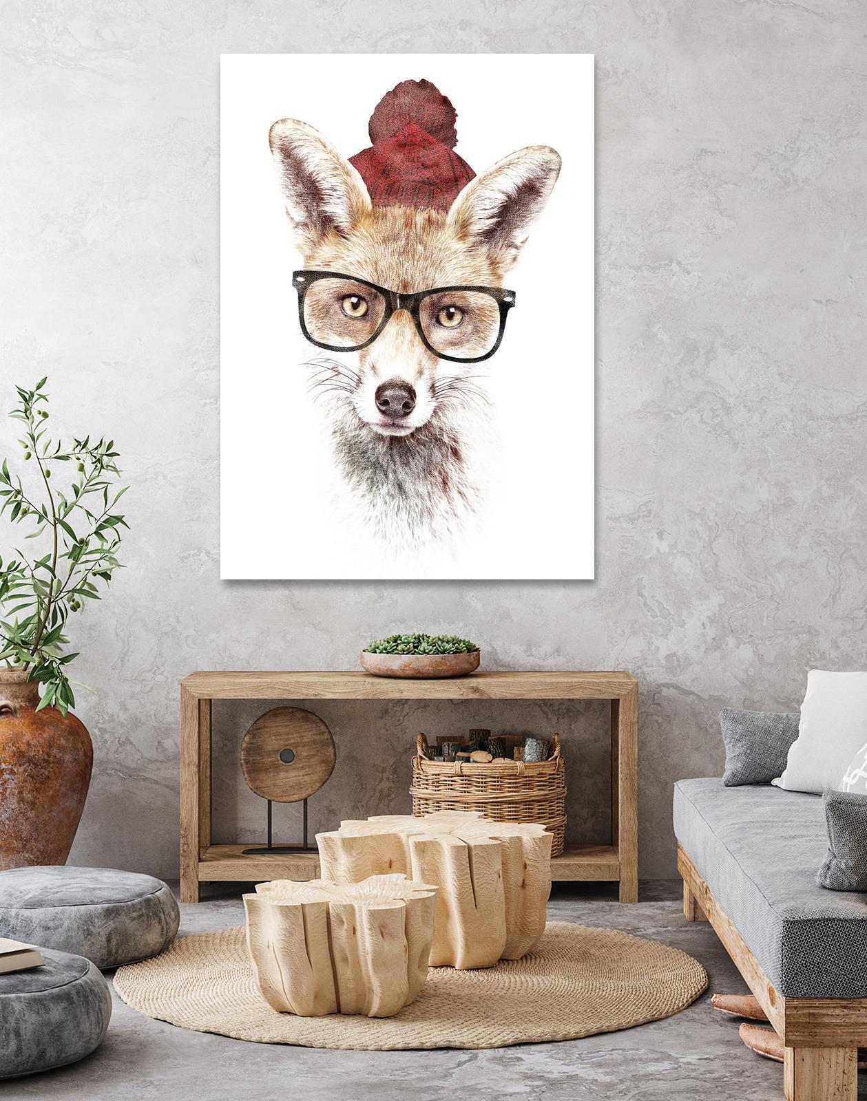 It's Pretty Cold Outside by Robert Farkas on GIANT ART - white animals