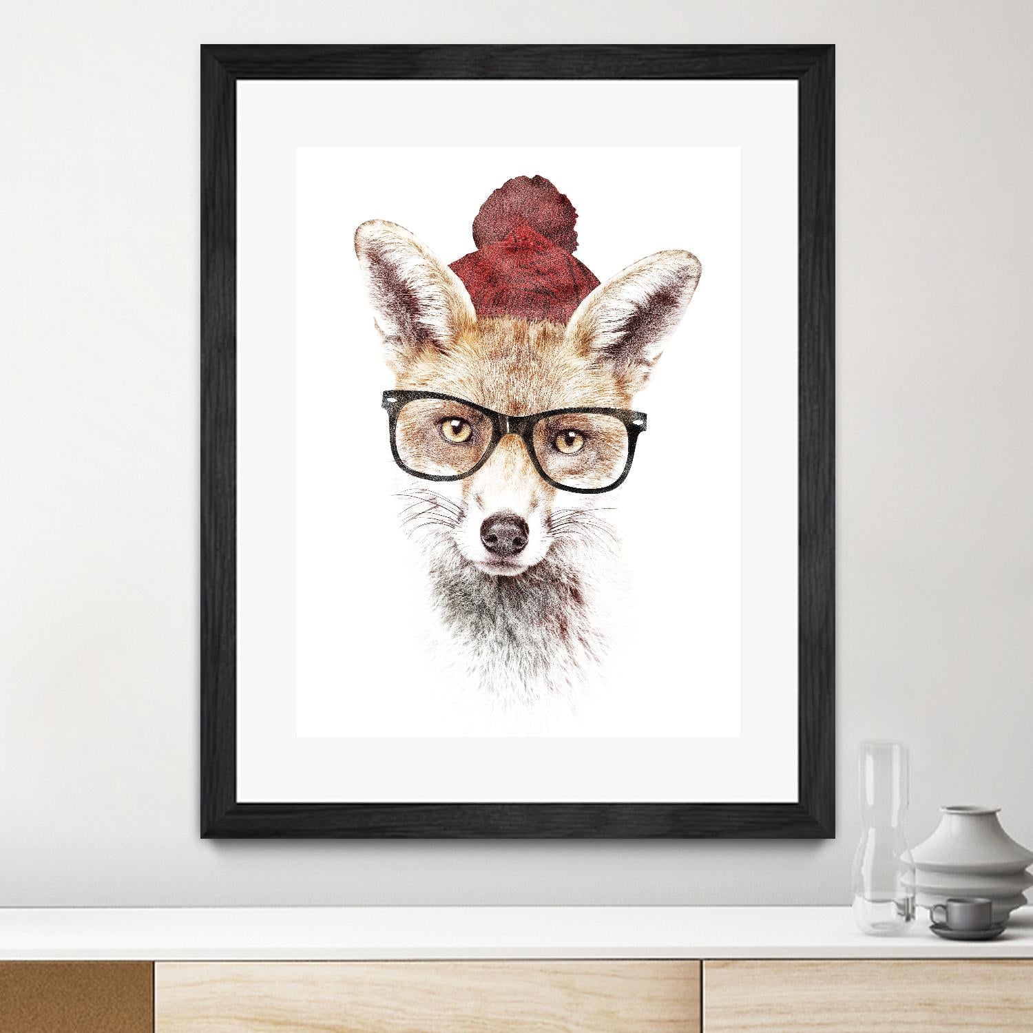 It's Pretty Cold Outside by Robert Farkas on GIANT ART - white animals