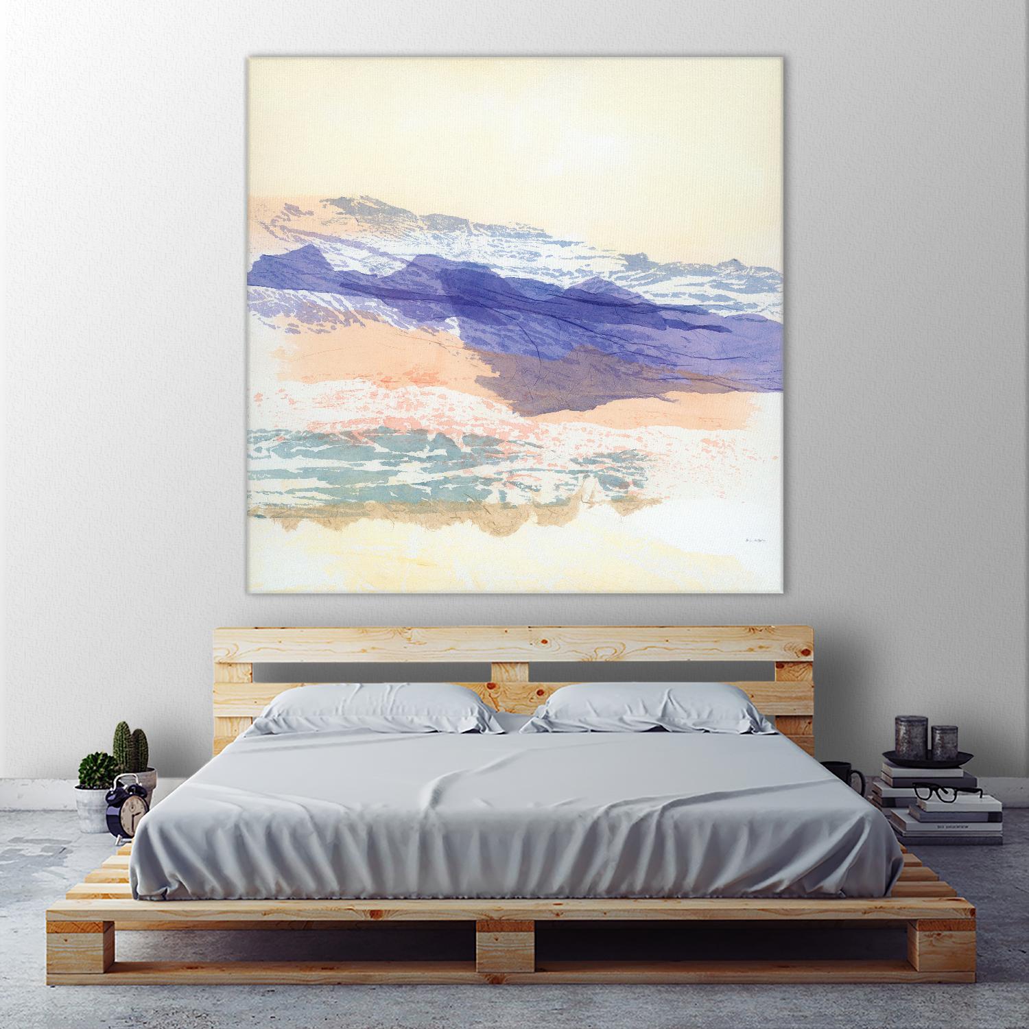 Abstract Mountain by Jan Sullivan Fowler on GIANT ART - multicolor abstracts; contemporary