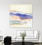Abstract Mountain by Jan Sullivan Fowler on GIANT ART - multicolor abstracts; contemporary