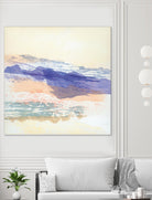 Abstract Mountain by Jan Sullivan Fowler on GIANT ART - multicolor abstracts; contemporary