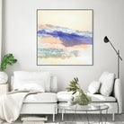 Abstract Mountain by Jan Sullivan Fowler on GIANT ART - multicolor abstracts; contemporary
