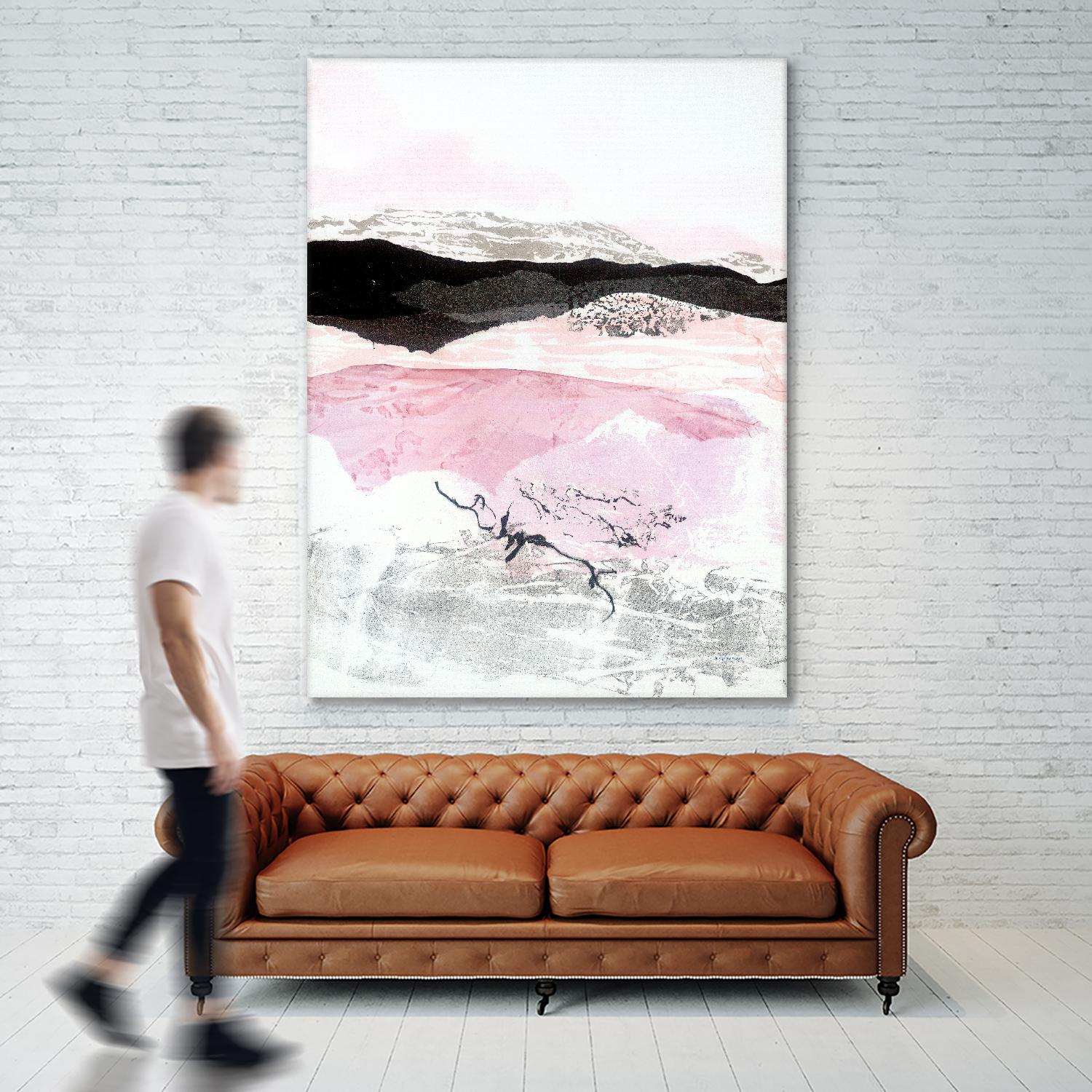 Black Mountain by Jan Sullivan Fowler on GIANT ART - multicolor abstracts; contemporary