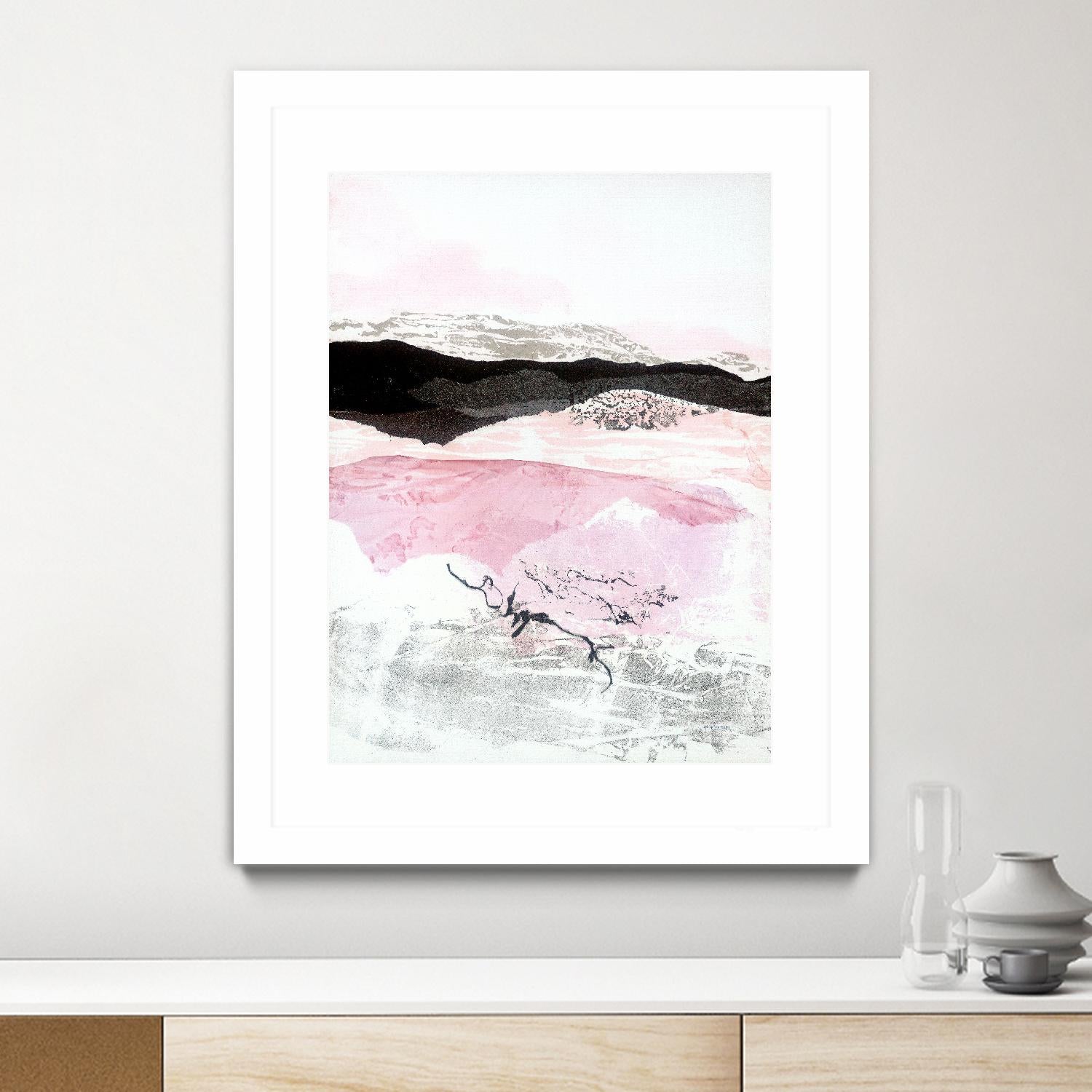 Black Mountain by Jan Sullivan Fowler on GIANT ART - multicolor abstracts; contemporary