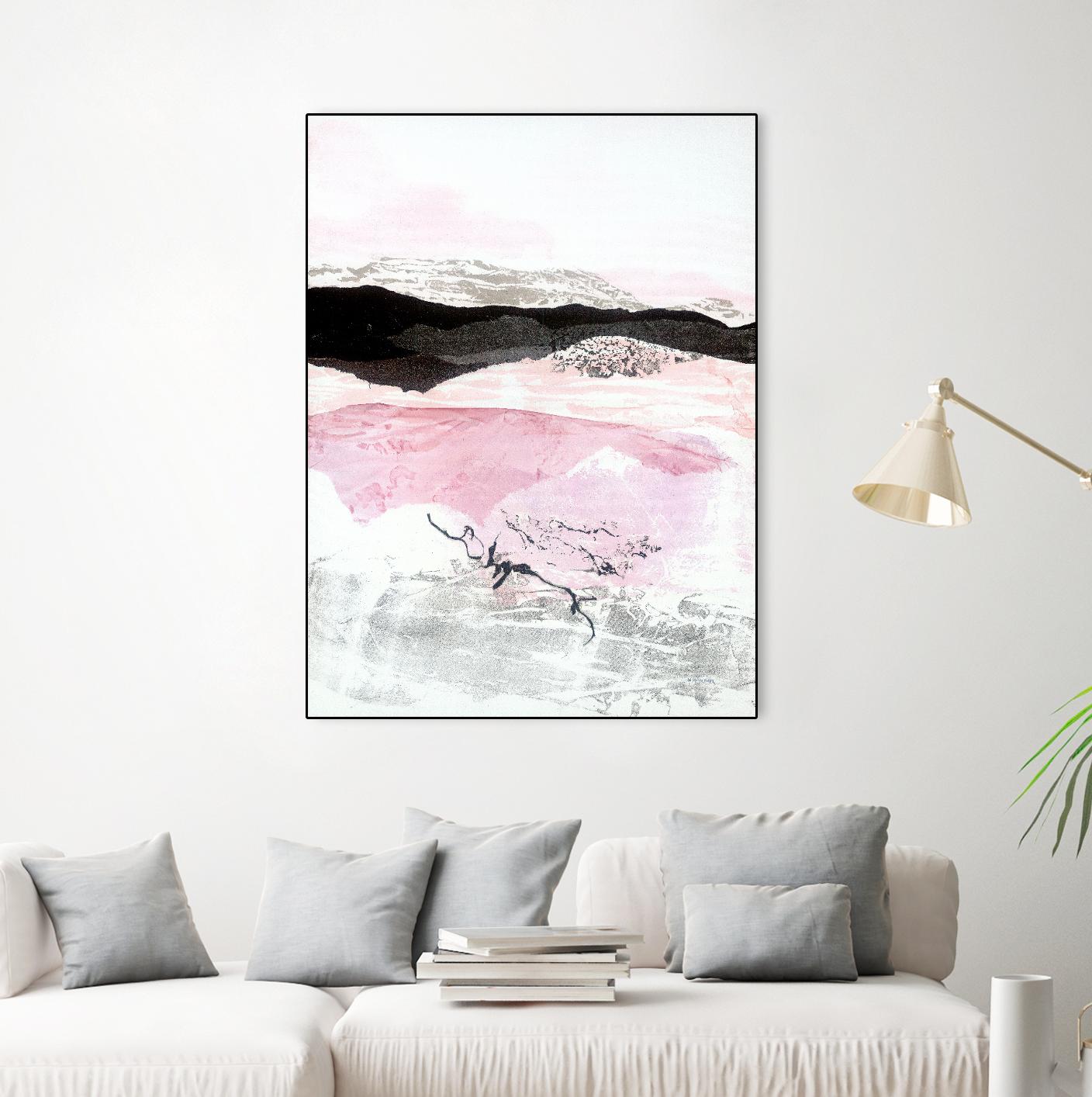 Black Mountain by Jan Sullivan Fowler on GIANT ART - multicolor abstracts; contemporary