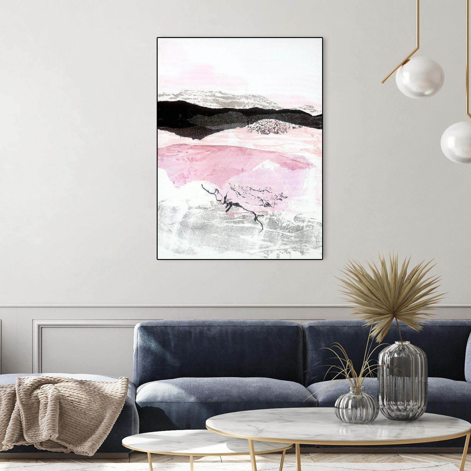 Black Mountain by Jan Sullivan Fowler on GIANT ART - multicolor abstracts; contemporary