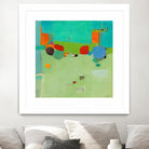 A Skip and a Roll by Dorothy Gaziano on GIANT ART - green abstract