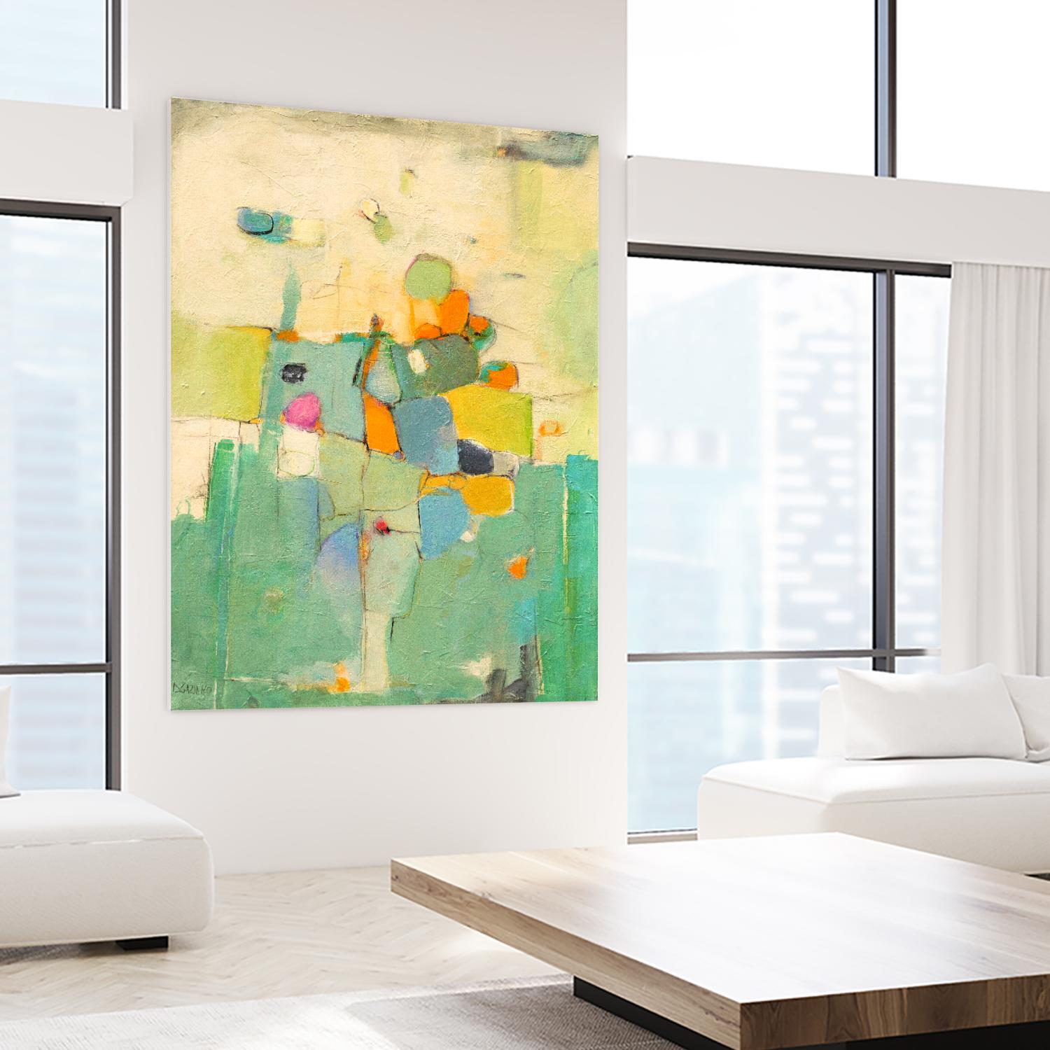 Majestic by Dorothy Gaziano on GIANT ART - beige abstract