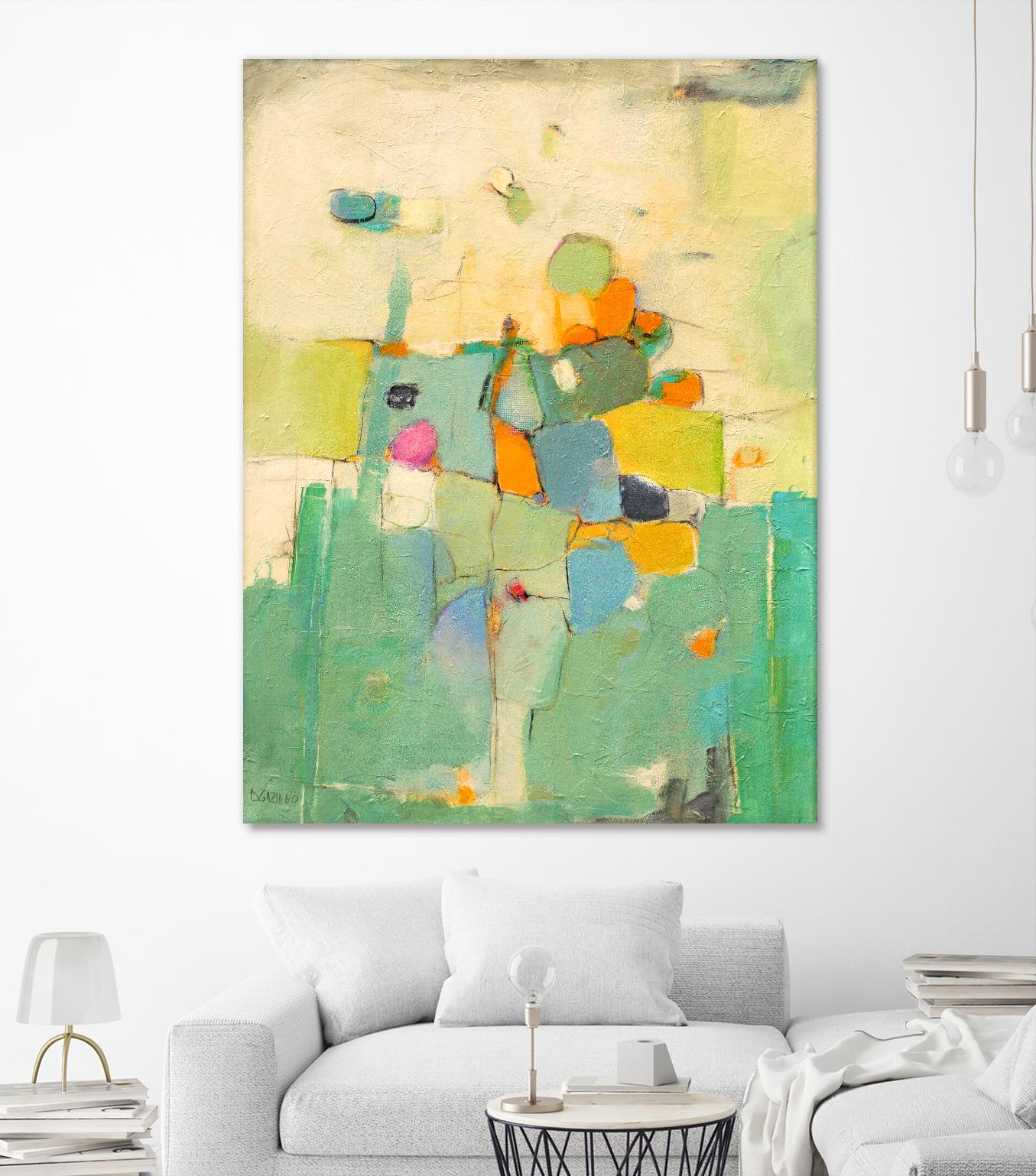 Majestic by Dorothy Gaziano on GIANT ART - beige abstract