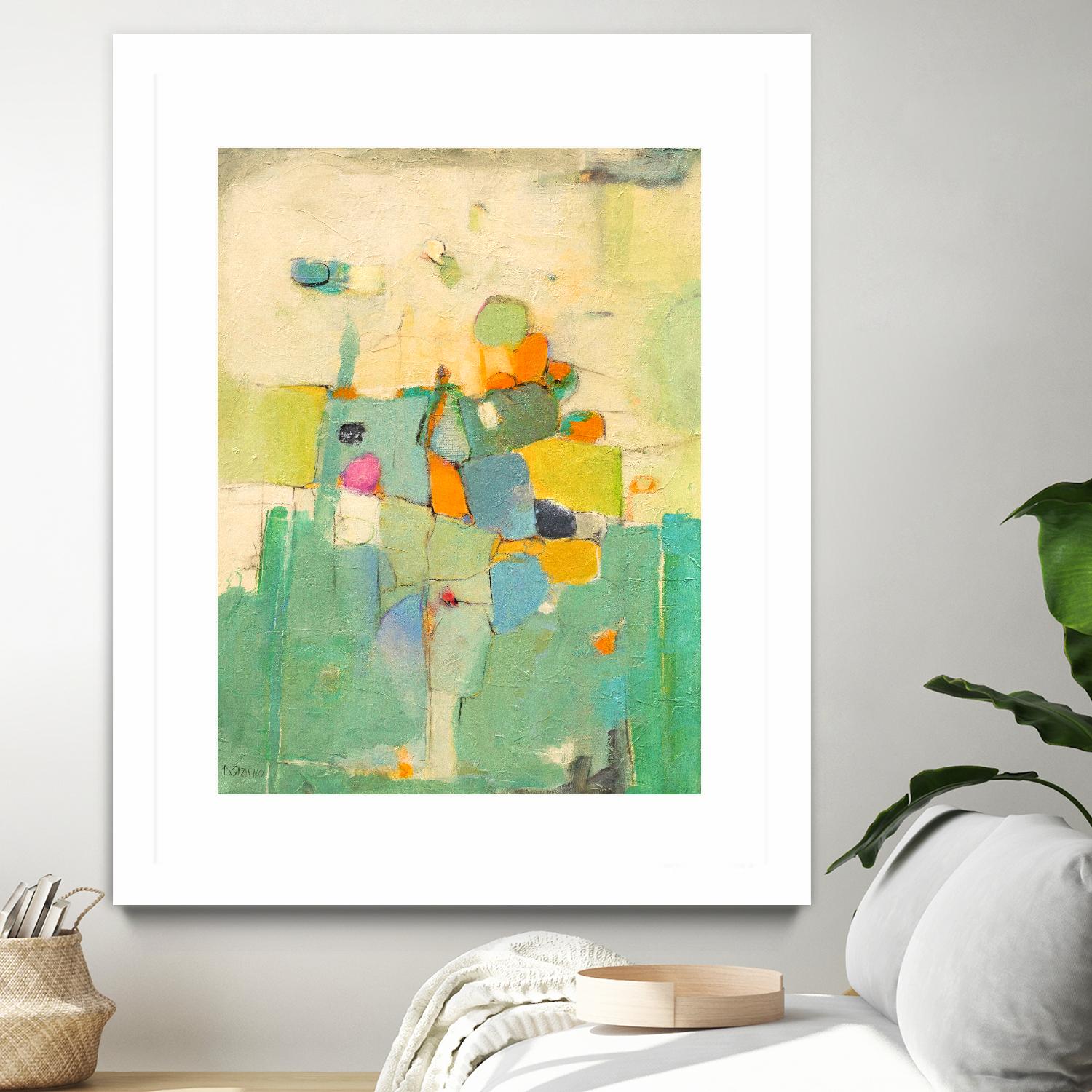 Majestic by Dorothy Gaziano on GIANT ART - beige abstract