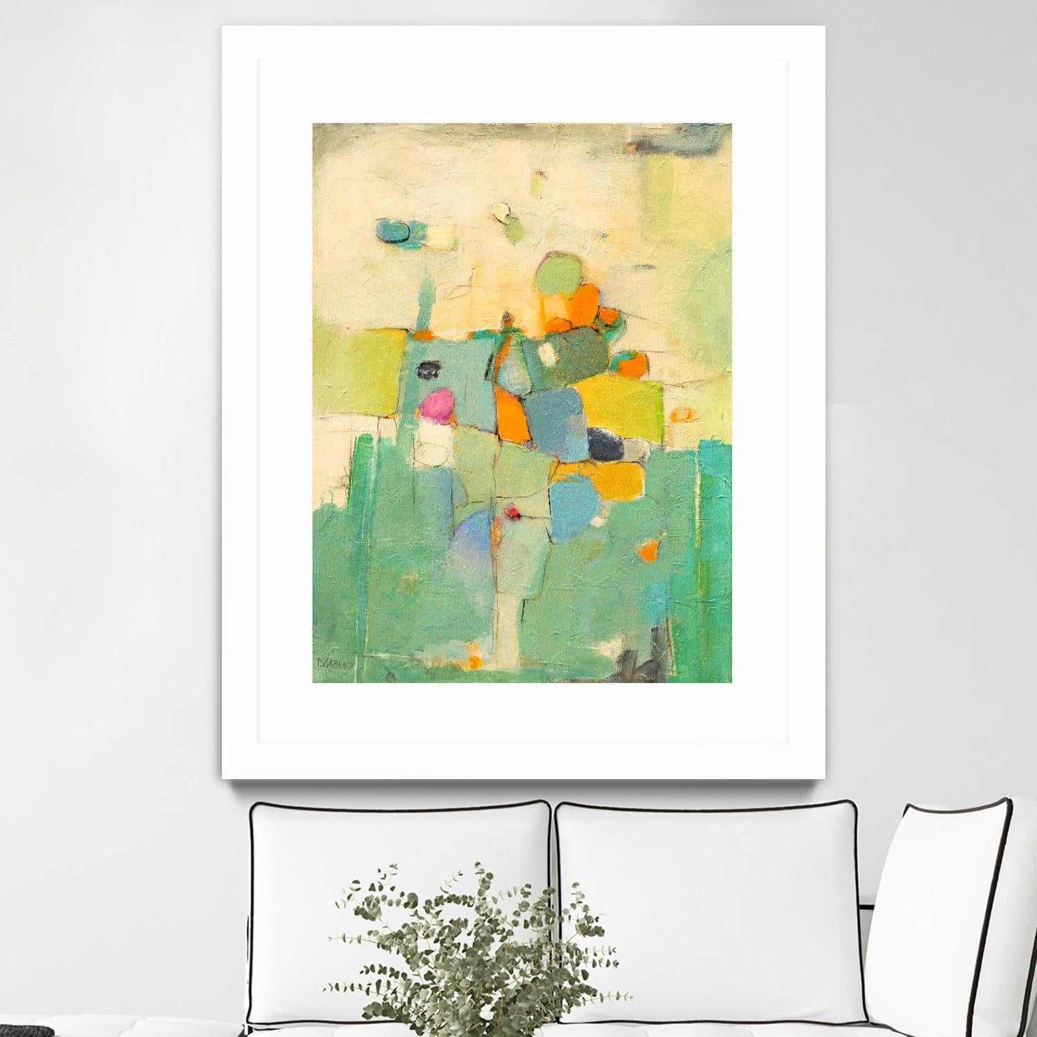 Majestic by Dorothy Gaziano on GIANT ART - beige abstract