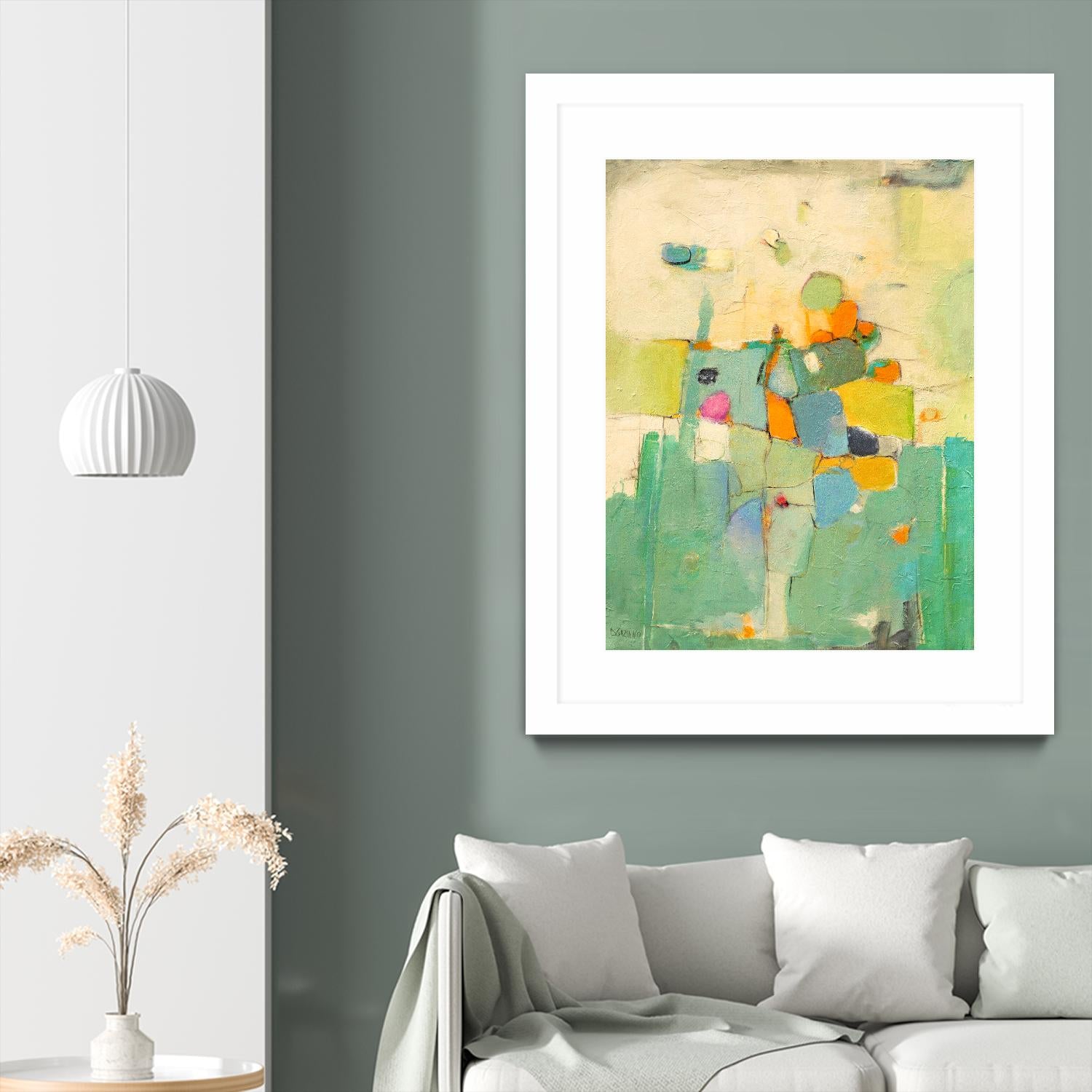 Majestic by Dorothy Gaziano on GIANT ART - beige abstract