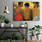 Three Tahitians by Paul Gauguin on GIANT ART - multicolor museum; figurative