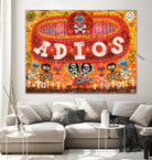 Adios Amigos by Jorge R. Gutierrez on GIANT ART - multicolor ethnic; urban/pop surrealism
