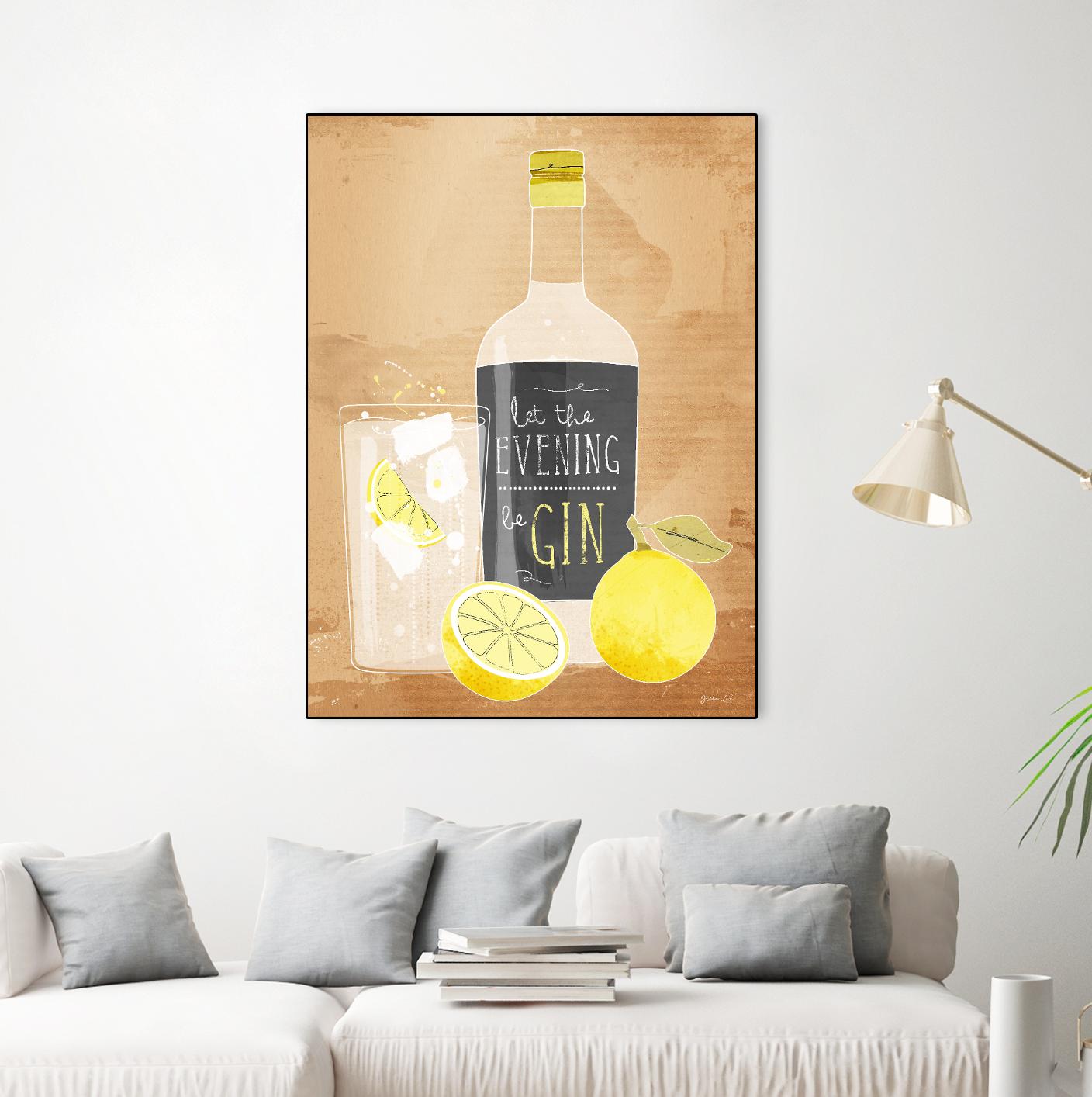 Let the Evening BeGin by Green Lili on GIANT ART - multicolor cuisine