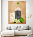 Gin O’Clock by Green Lili on GIANT ART - multicolor cuisine