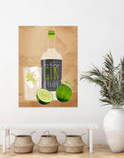 Gin O’Clock by Green Lili on GIANT ART - multicolor cuisine
