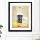 Ginger Gin Sparkler by Green Lili on GIANT ART - multicolor cuisine