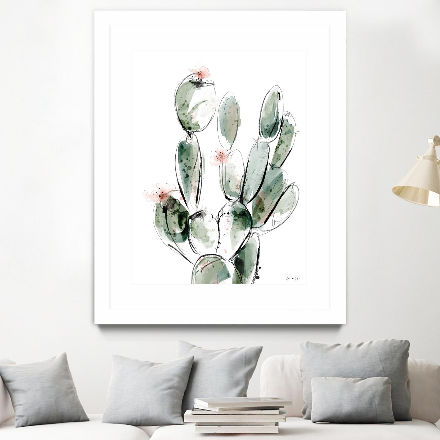 Prickly Pear by Green Lili on GIANT ART - multicolor contemporary