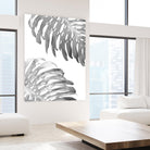 Double Philodendron (BW) by Lexie Greer on GIANT ART - multicolor photography; floral/still life