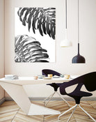 Double Philodendron (BW) by Lexie Greer on GIANT ART - multicolor photography; floral/still life