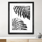 Double Philodendron (BW) by Lexie Greer on GIANT ART - multicolor photography; floral/still life