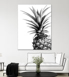 Pineapple (BW) by Lexie Greer on GIANT ART - multicolor photography; cuisine; floral/still life