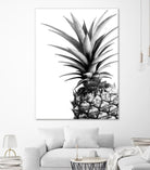Pineapple (BW) by Lexie Greer on GIANT ART - multicolor photography; cuisine; floral/still life