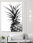 Pineapple (BW) by Lexie Greer on GIANT ART - multicolor photography; cuisine; floral/still life