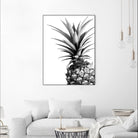 Pineapple (BW) by Lexie Greer on GIANT ART - multicolor photography; cuisine; floral/still life