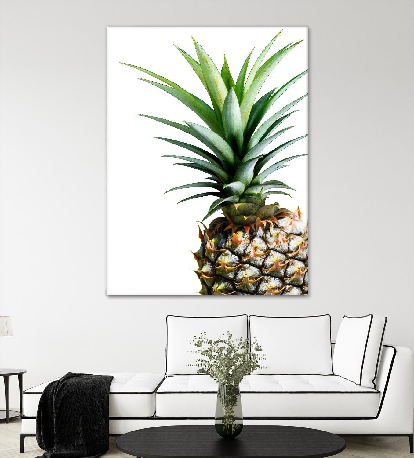 Pineapple (color) by Lexie Greer on GIANT ART - multicolor photography; cuisine; floral/still life