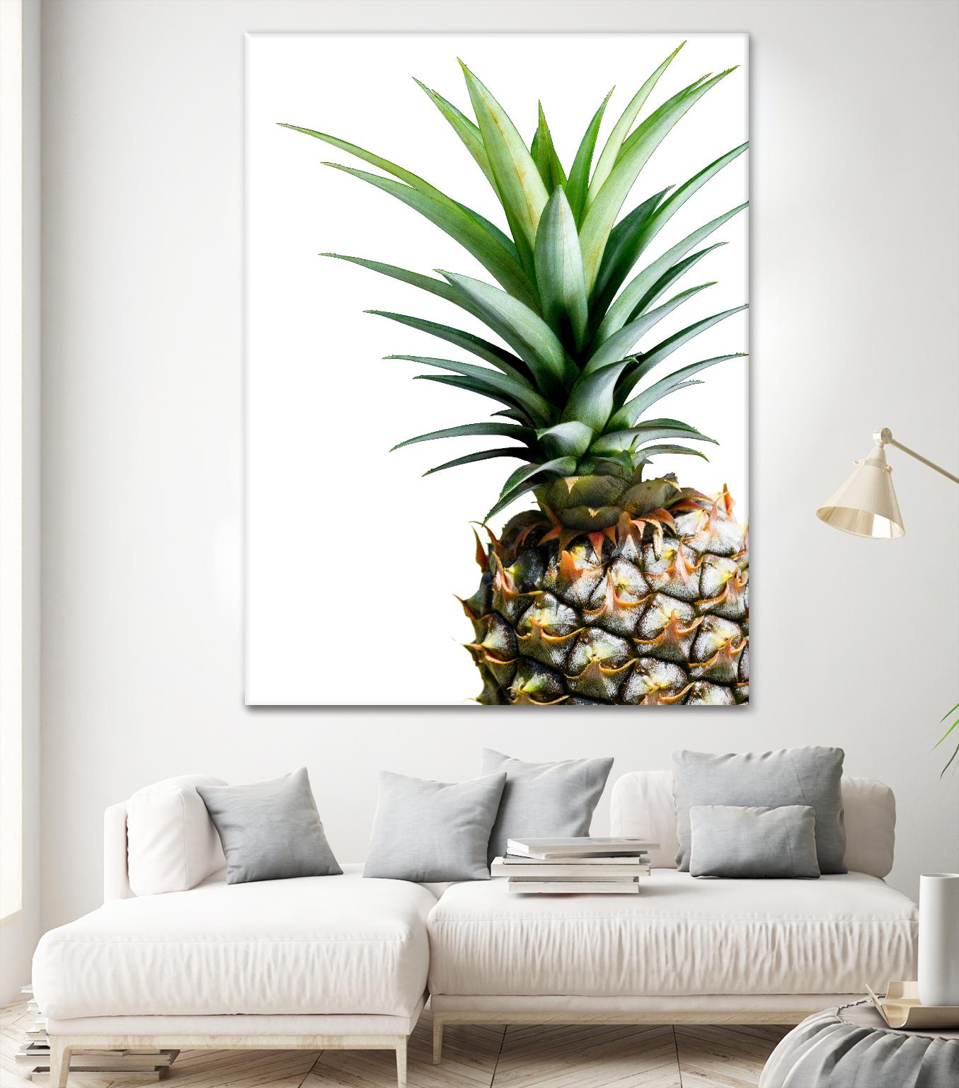Pineapple (color) by Lexie Greer on GIANT ART - multicolor photography; cuisine; floral/still life