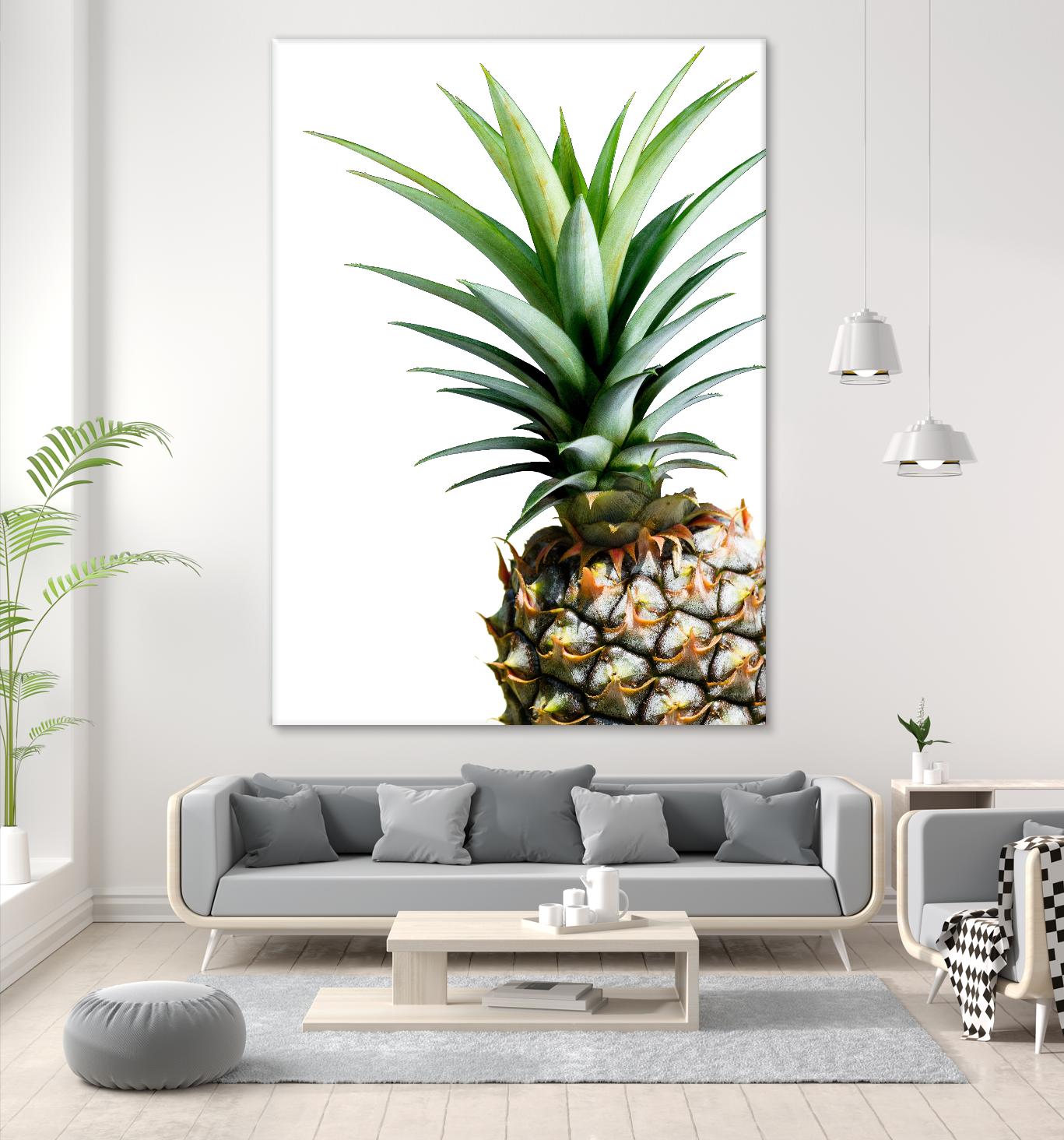 Pineapple (color) by Lexie Greer on GIANT ART - multicolor photography; cuisine; floral/still life