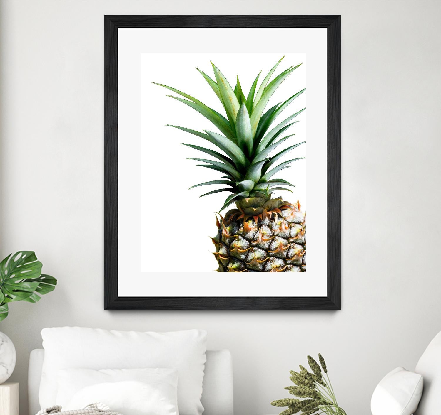 Pineapple (color) by Lexie Greer on GIANT ART - multicolor photography; cuisine; floral/still life
