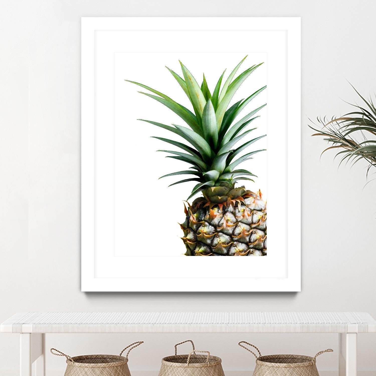 Pineapple (color) by Lexie Greer on GIANT ART - multicolor photography; cuisine; floral/still life