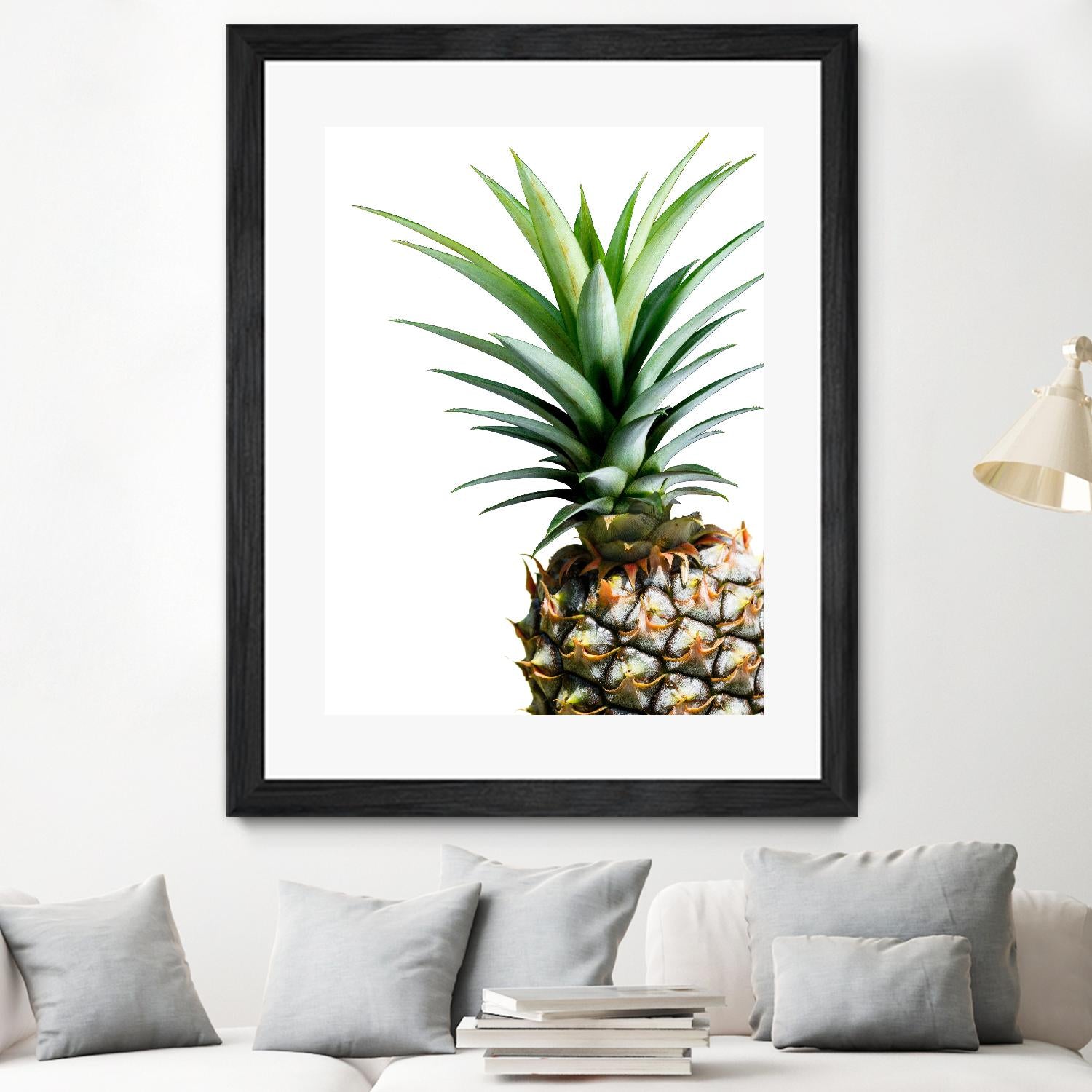 Pineapple (color) by Lexie Greer on GIANT ART - multicolor photography; cuisine; floral/still life