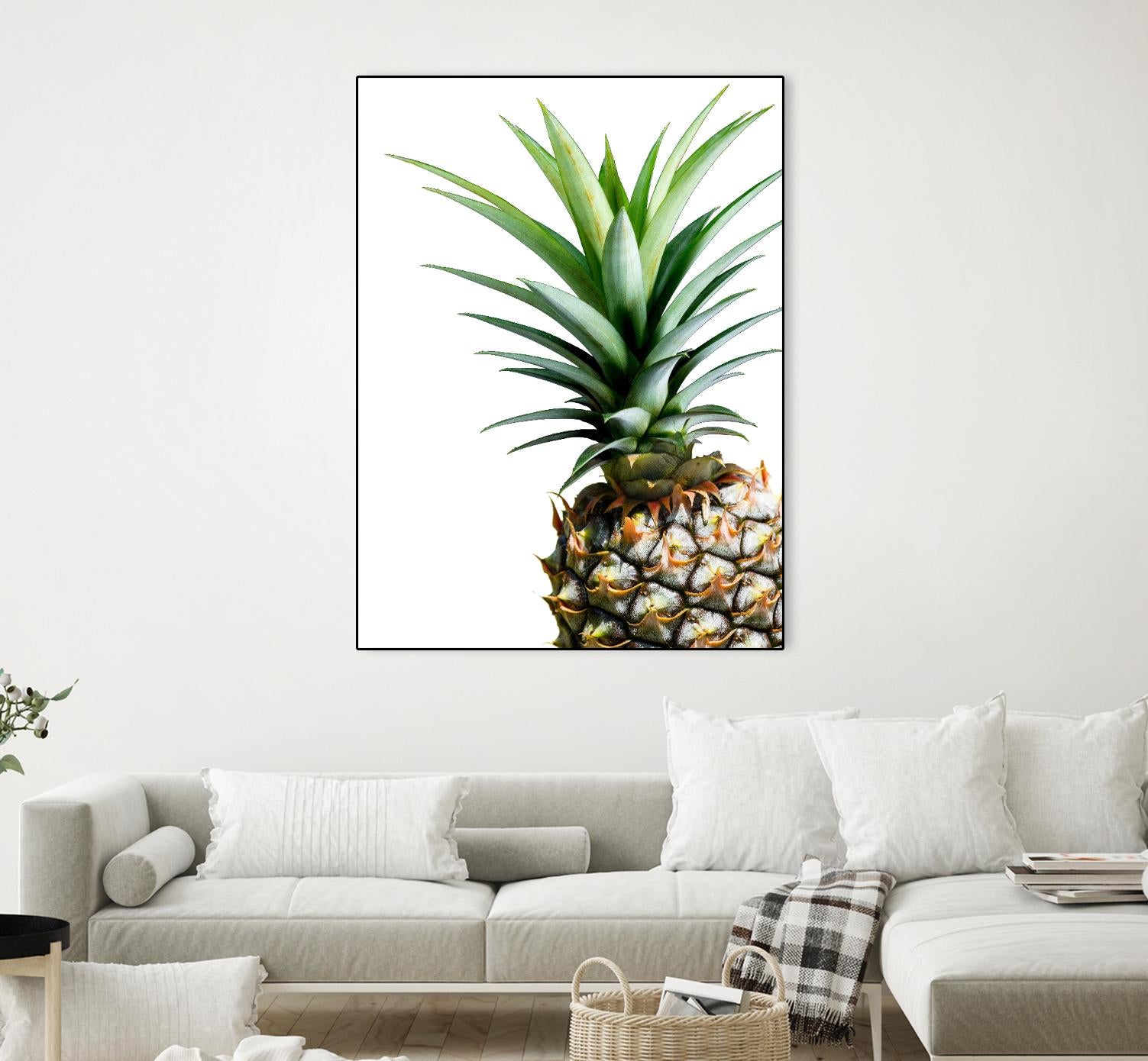 Pineapple (color) by Lexie Greer on GIANT ART - multicolor photography; cuisine; floral/still life
