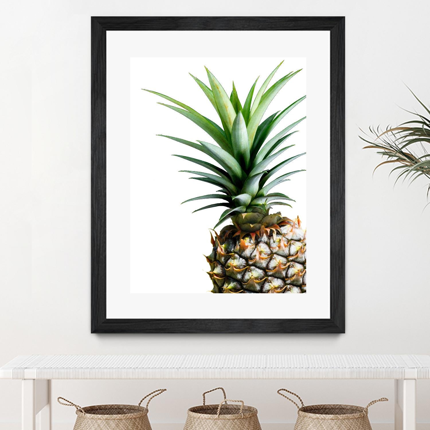 Pineapple (color) by Lexie Greer on GIANT ART - multicolor photography; cuisine; floral/still life