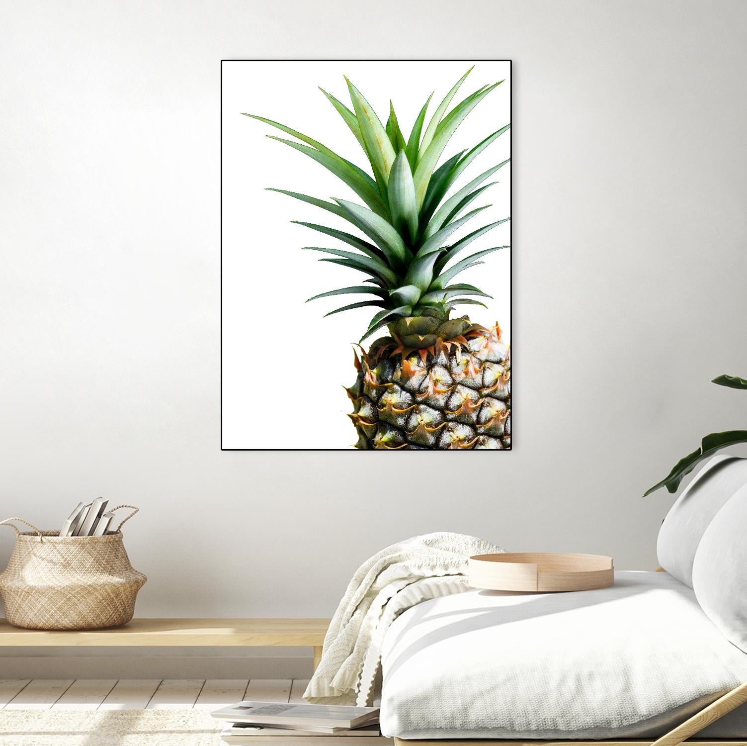 Pineapple (color) by Lexie Greer on GIANT ART - multicolor photography; cuisine; floral/still life
