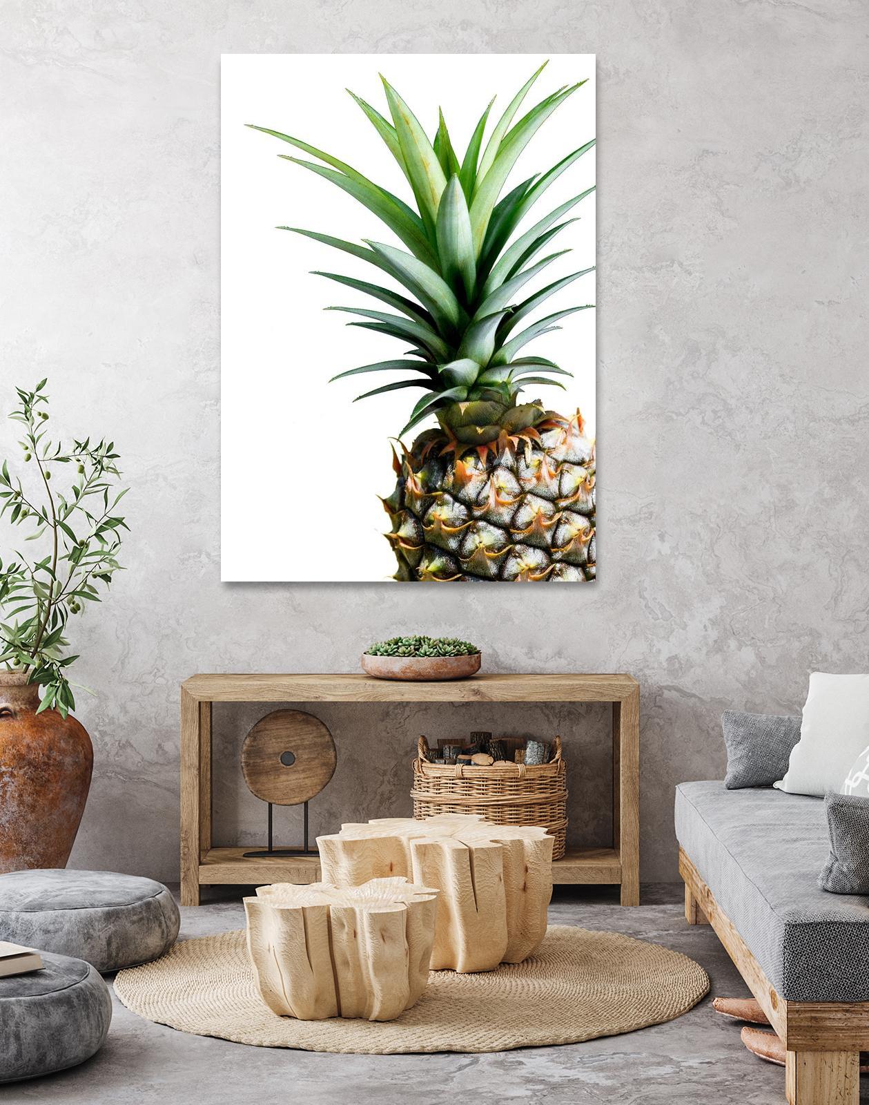 Pineapple (color) by Lexie Greer on GIANT ART - multicolor photography; cuisine; floral/still life
