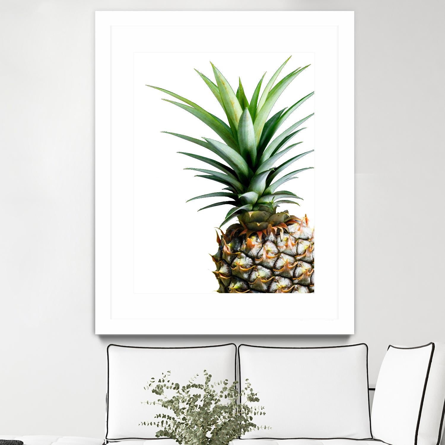 Pineapple (color) by Lexie Greer on GIANT ART - multicolor photography; cuisine; floral/still life