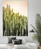 Pink Sky Cactus by Lexie Greer on GIANT ART - multicolor photography; floral/still life