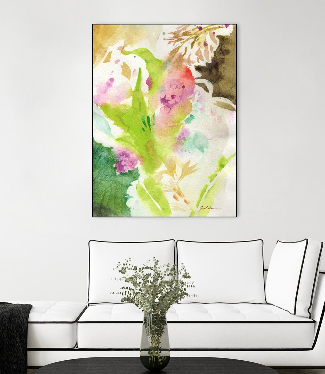 Fusion No. 2 by Sheila Golden on GIANT ART - multicolor contemporary; abstracts