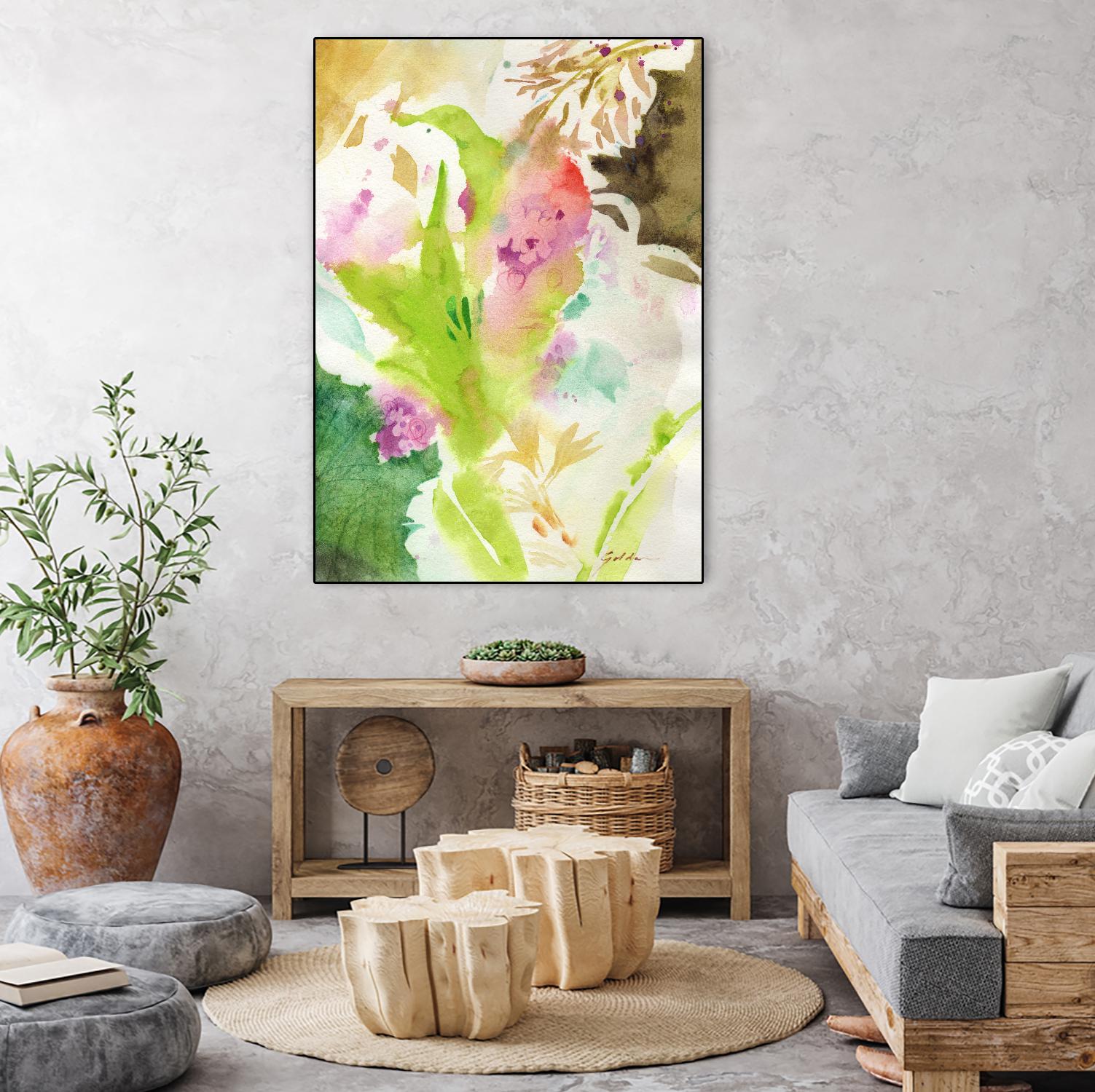 Fusion No. 2 by Sheila Golden on GIANT ART - multicolor contemporary; abstracts