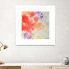 Summer Glory by Sheila Golden on GIANT ART - multicolor contemporary; abstracts; floral/still life